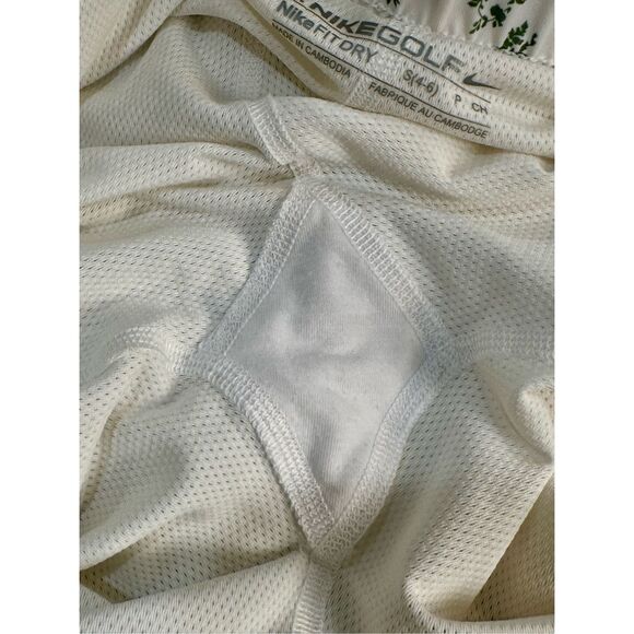 Nike Golf FitDry size S off white/ green golfer print skort - Picture 13 of 13